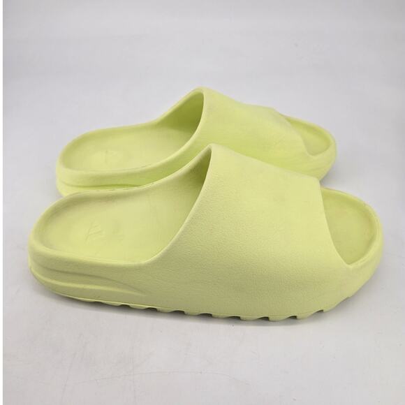 Adidas Yeezy YZY Slide Sandal Glow Green HQ6447 Mens Size 11 Comfort Cushion main image 8